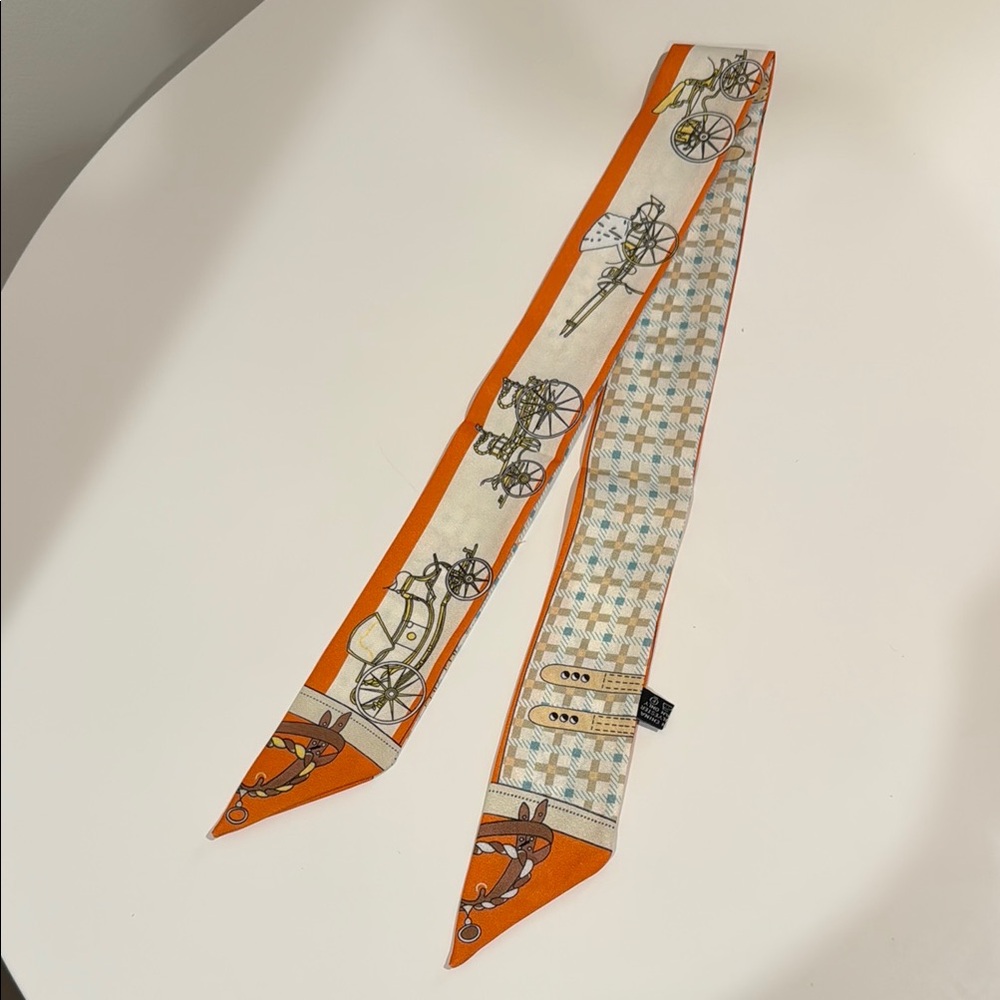 Hermes style twilly